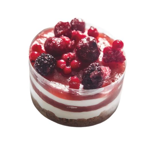 PASTEL DE QUESO Y FRUTOS ROJOS