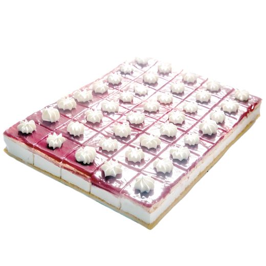 PLANCHA QUESO Y FRESA 40 PORCIONES